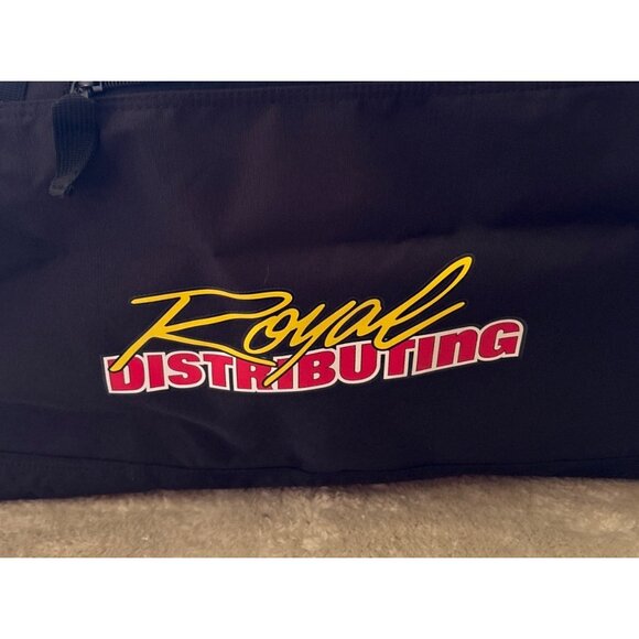 Large Black Duffel Bag Royal Distributing Adjustable Strap Zipper Canada - Picture 5 of 16